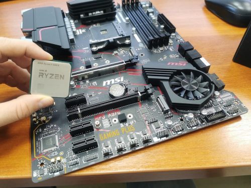 IMG 20210331 132849 500x375 - Собираем системный блок за 100 тыс. руб. Материнская плата MSI на X570 горит красный индикатор LED CPU, чёрный экран