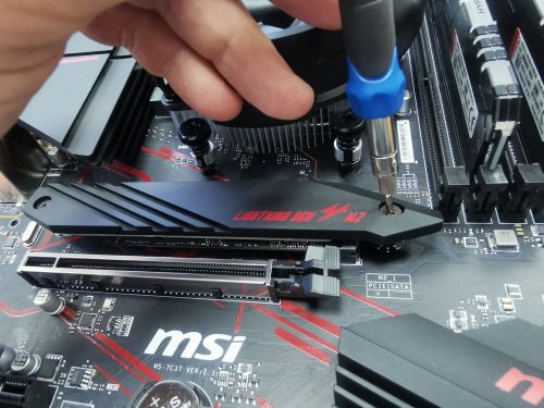 IMG 20210331 135949 500x375 - Собираем системный блок за 100 тыс. руб. Материнская плата MSI на X570 горит красный индикатор LED CPU, чёрный экран