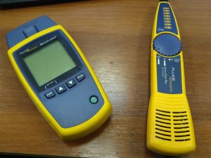 Проверка обжимки витой пары с помощью Fluke. Режим коммутатора в DD-WRT